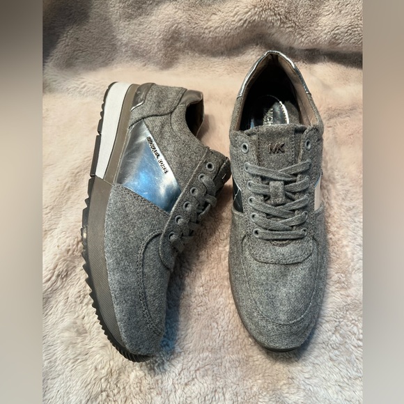 MICHAEL Michael Kors Shoes - Michael Kors gray sneakers size 8.5